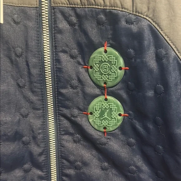 Jordan x CLOT Navy and Gray Jacket - New - Picture 3 of 5